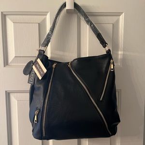 NWT Mellow World Black Vegan Leather Purse